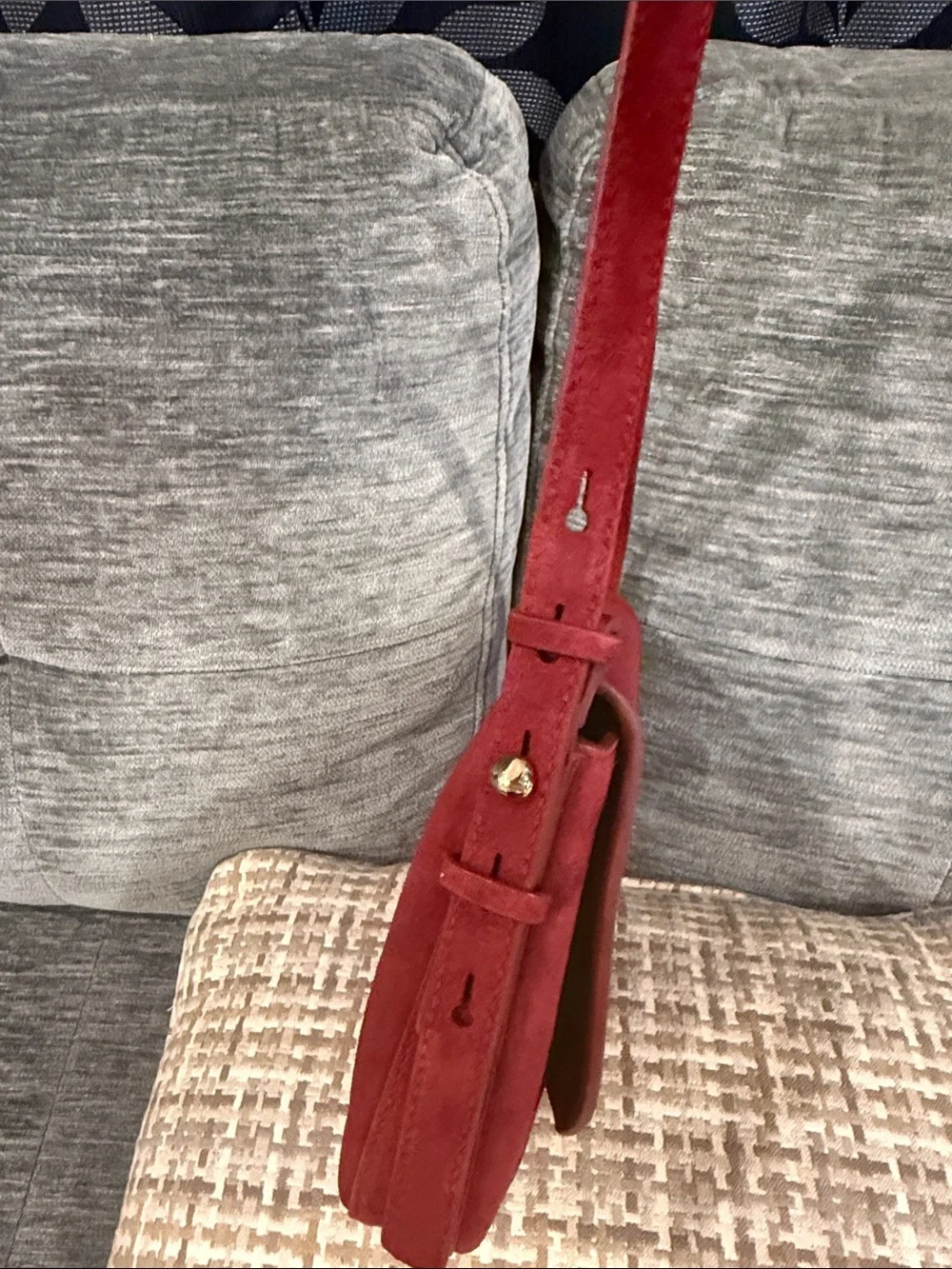 NWT-MADEWELL DAKOTA SHOULDER SADDLE SUEDE BAG-100% LEATHER